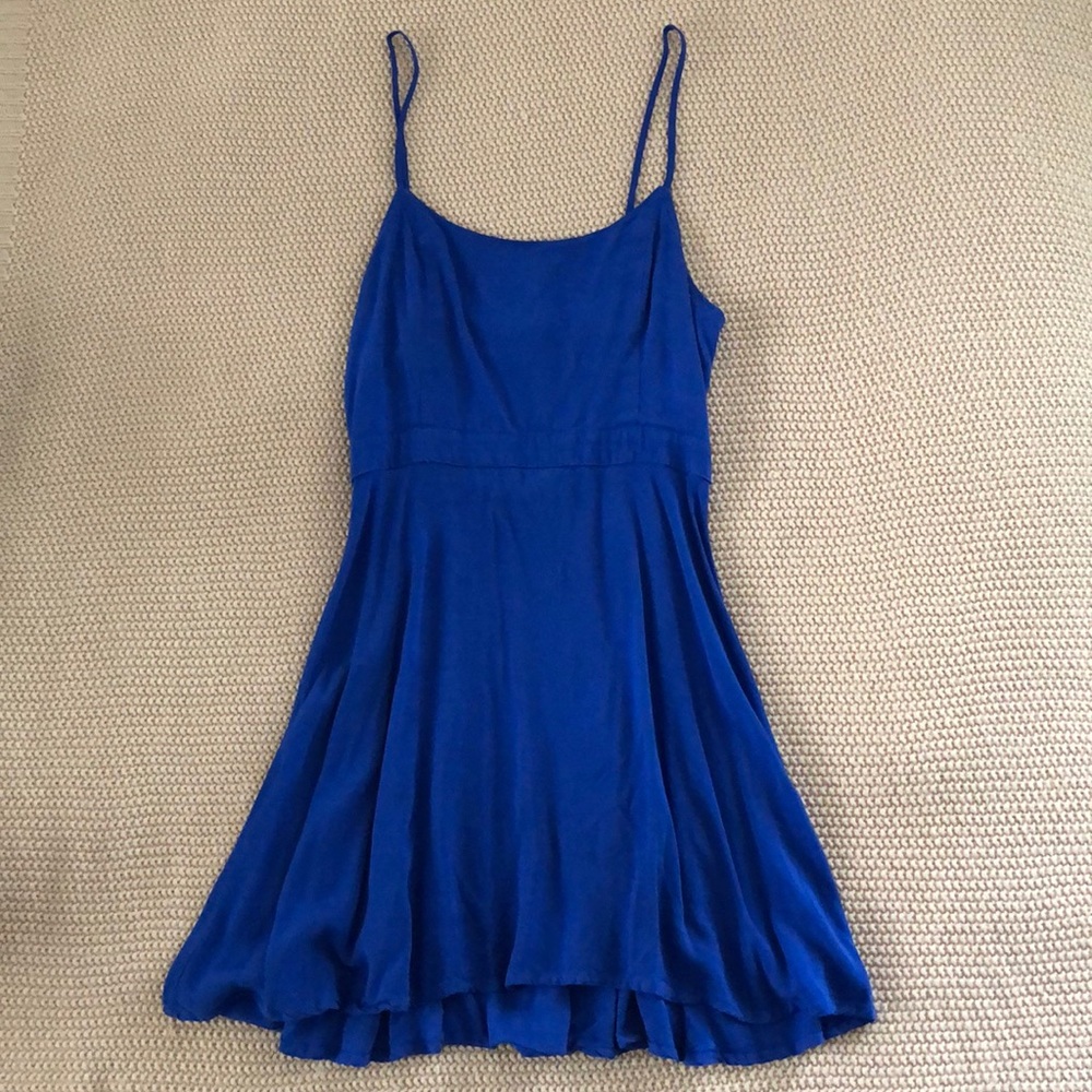 Royal blue American eagle dress